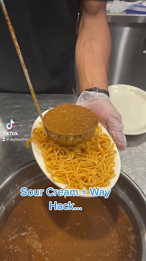 Which hack is your favorite? The Sour Cream Way Hack or the Mustard Way Hack? #skylinechili #menuhack | Skyline Chili
