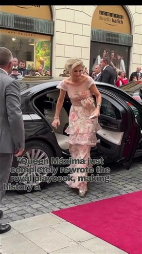 Queen Máxima Makes History At WorldPride! ߇߇ߏ️‍ߌ #shorts