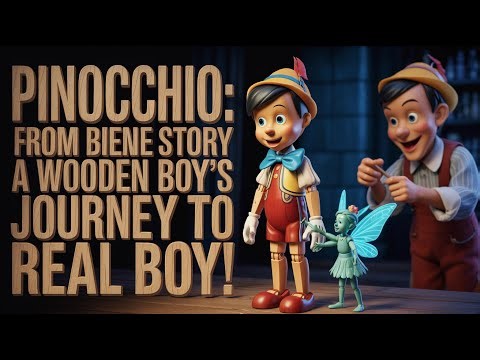 Pinocchio: The Bedtime Story of a Wooden Boy’s Journey to Become Real