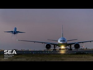 🔴LIVE Seattle Airport | SEA LIVE | Plane Spotting | Night Time Plane Spotting