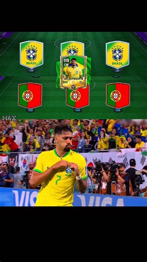 World Cup 2026 best midfielders trio 🇵🇹🇧🇷☠️