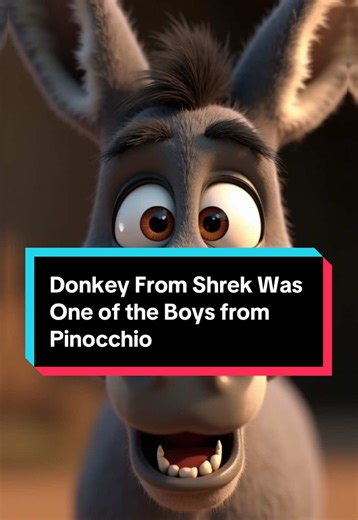 You thought Donkey was just the funny sidekick in Shrek? Think again. This wild theory says he’s actually one of the cursed boys from Pinocchio—the ones turned into donkeys on Pleasure Island. He talks. He remembers. He’s terrified of magic. And in Shrek 2, he literally says, “I used to be a boy.” What if he wasn’t joking?