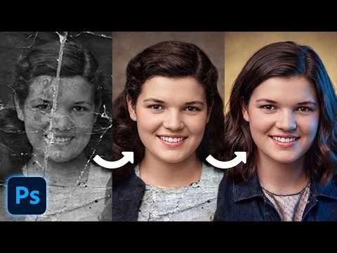 AI Photoshop Plugin Restores Destroyed Photos to 4K (Nano Banana Pro)