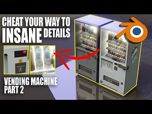 Photoreal Made Simple – Blender Vending Machine Tutorial (Part 2)