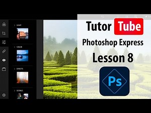 Adobe Photoshop Express - Lesson 8 - Adjusting Aspect Ratio and Cropping