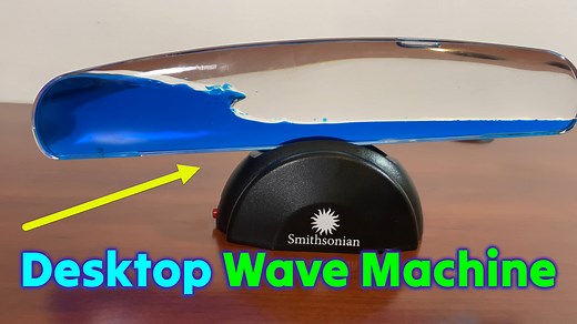Watch Smithsonian Desktop Wave Machine Science Toy on Amazon Live
