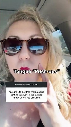 The Masako Maneuver can release tension in your throat constrictors
