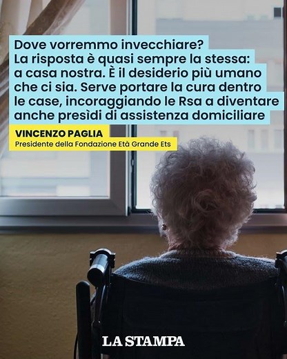 Vincenzo Paglia sulle RSA: "Dove vorremmo INVECCHIARE? A CASA nostra"