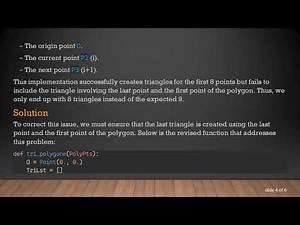 Extracting Triangles from a Polygon: A Step-by-Step Guide
