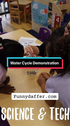 Let’s see the water cycle in real time 💧☁️🌨️🌊 #EarlyChildhoodEducation #childcare #preschool #daycare #science