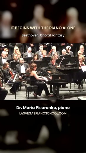 It Begins with the Piano Alone | Dr. Maria Pisarenko, Las Vegas Piano School