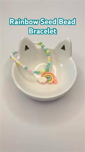 Using Bead Spinner To Make Rainbow Seed Bead Bracelet