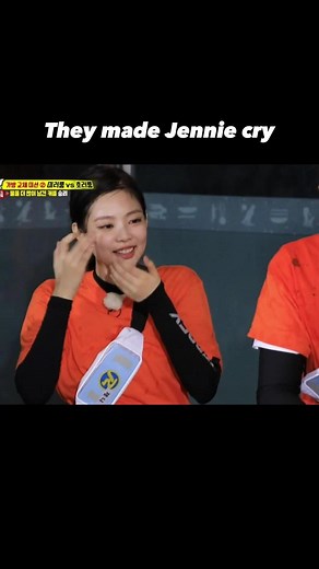 BLACKPINK Jennie cried in Running Man #runningman #sbs #blackpink #jennie #cry #ctto #english #englishsub #funny #korean #varietyshow #koreanvarietyshow #fyp #foryou