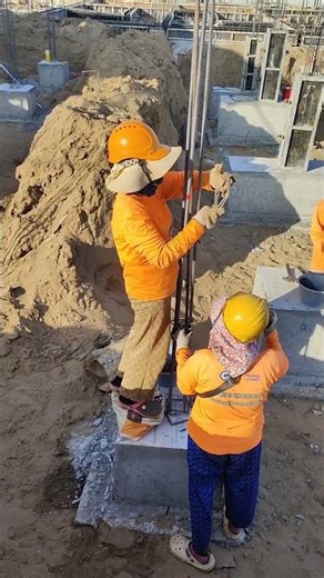 Efficient Methods for Tying Column Stirrups in High-Rise Buildings