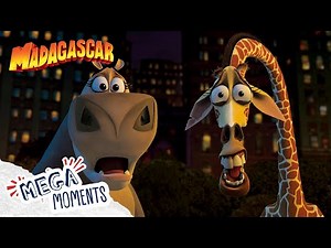 Madagascar ICONIC Throwback!! 🦁⭐️😎 | Madagascar | Comp | Mega Moments