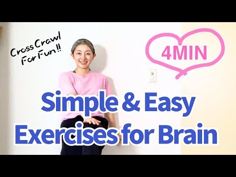 3MIN / Cross Crawl For Fun! / Exercises To Integrate The Brain / Touch For Health / Kinesiology