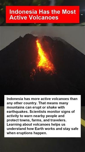 Indonesia Has the Most Active Volcanoes - OTOMOTIPS