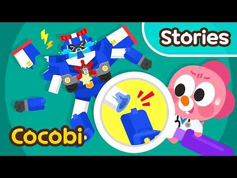 My Transforming Robot Is Broken!😱 Toy Hospital Cartoon for Kids | Cocobi