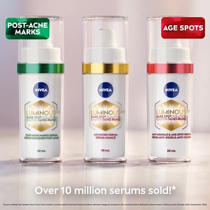 Discover the breakthrough dark spot solution for luminous skin, when you try NIVEA Luminous630 skincare routine | NIVEA