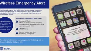 Your cell phone will get a national alert message Wednesday: Here's what you need to know