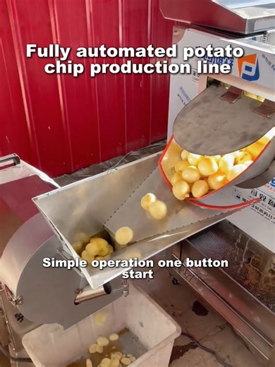 Complete Potato Chip Production Line Equipment