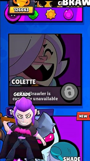 Collette has been removed from the game?!😳 #brawlstars #mortis