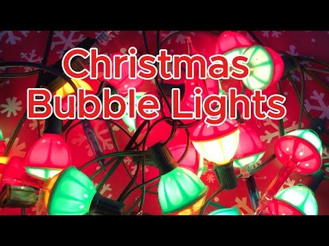 Christmas Bubble Lights are Great 🎄