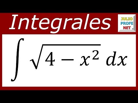 Integrals by trigonometric substitution | Example 1 #julioprofe
