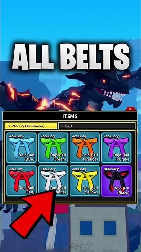 How To Get ALL BELTS For Draco Race in Blox Fruis #roblox #bloxfruits