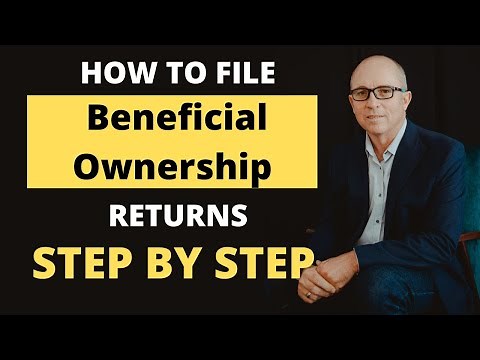 How to file Beneficial Ownership Returns - step by step!
