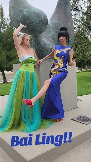 Just Me and Bai Ling goofing around. Barbee Rehab! Have you seen my show? A Parody.