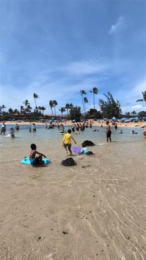 super hot day on Poipu Beach Park