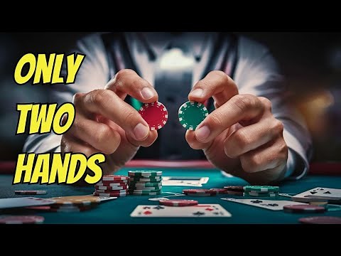 How to Play Poker With Two People! Heads Up Poker!