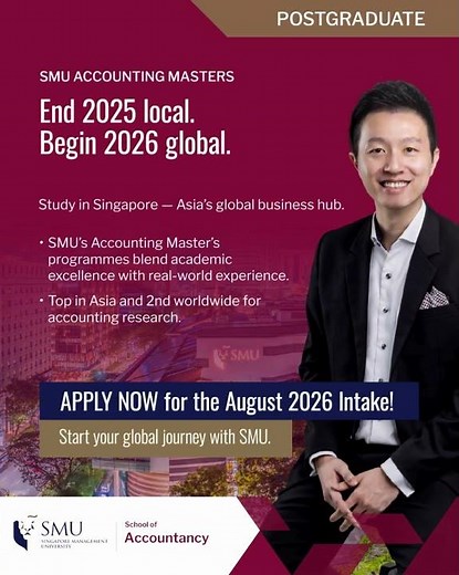 SMU Accounting Masters – Apply Now