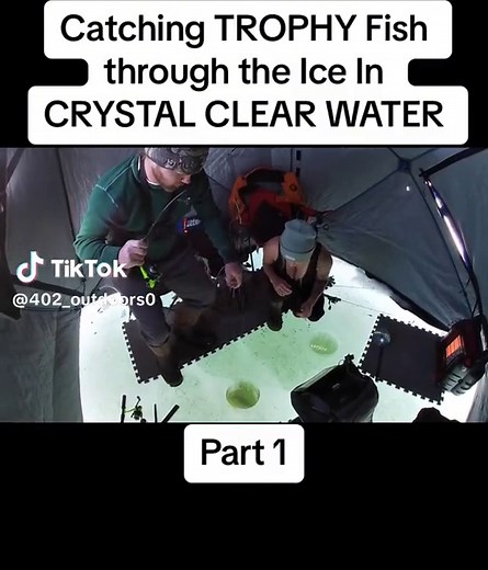 #camping #fishing #camera #fishingtiktoks #icespearing #nakedicefishing #402outdoors #babesfishing #bowfishing #icecamping #girlsicefishing