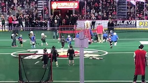 Half time show has team Batman vs team superman (4-5-6 yrs). It’s a fight to the death... score to follow the roughies game. - Marcelo | LACROSSE IS AWESOME