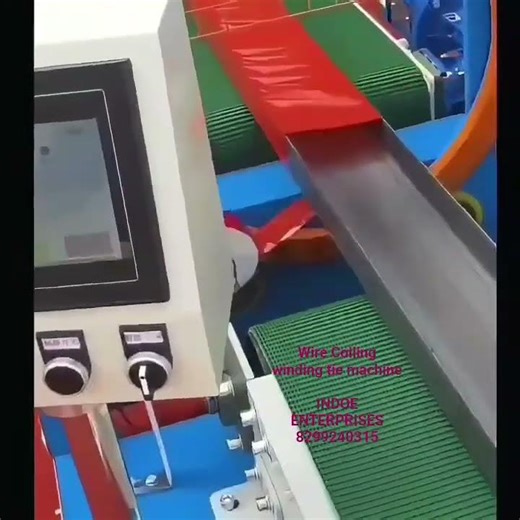 automatic wire coiling winding binding tie machine wire cable full automatic electric machine
