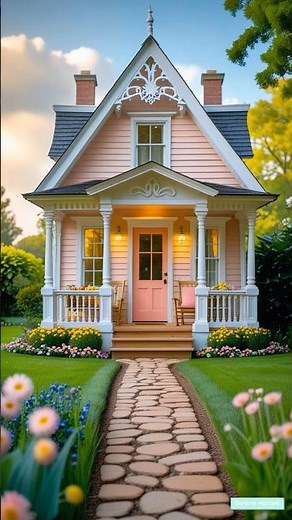 Cutest Pink Cottage Ever? | Step Inside This Tiny Victorian Dream House