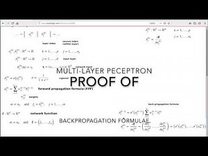 Backpropagation -- Multi-Layer Perceptron