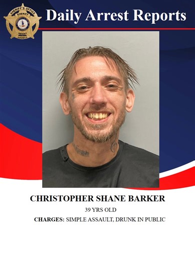 The Henry County Sheriff's Office Daily Arrest. | Henry County Sheriff's Office