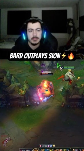 Bard Bursts Down Sion,Outplayed 😳✨ #bard #leagueoflegends #league