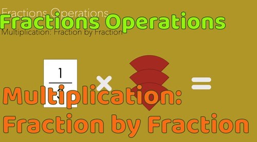 MONTESSORI FRACTIONS: Sensorial Multiplication (Fraction×Fraction) Presentation