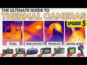 7 Thermal Cameras Tested on Insulation, Leaks, Electronics and Wildlife
