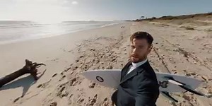 As part of their #BOSSBottled challenge, I was challenged to surf in a suit… stay tuned! BOSS | Chris Hemsworth