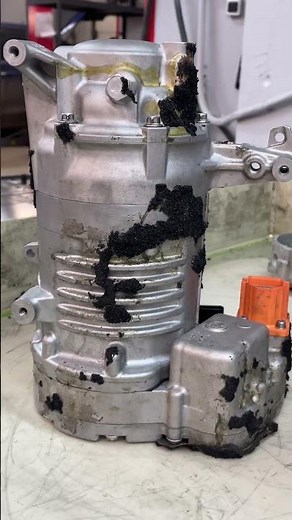 How to distinguish a Denso compressor from a Sanden compressor #electriccar #tesla #evcar