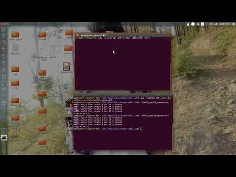 How to setup openmp and mpi in ubuntu with example