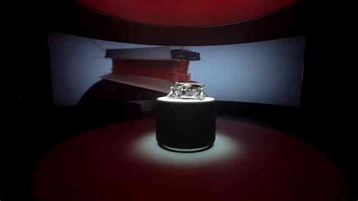 The front E-axle enables all-wheel drive on the all-electric Ferrari