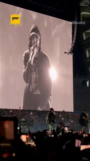 Eminem perform “Lose Yourself” at JAY-Z Yankee Stadium show 🎤