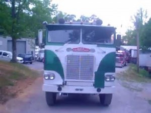 1970 White Freightliner With 238 Detroit And 1958 Strick Trailer
