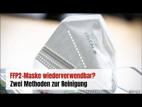 FFP2-Masken reinigen: So können Sie die Masken wiederverwenden